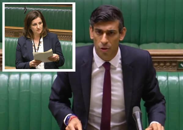 Caroline Ansell MP is calling for Chancellor Rishi Sunak's help for Eastbourne businesses SUS-200928-154254001