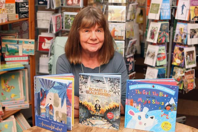 Julia Donaldson at The Steyning Bookshop for a previous book launch. Photo by Derek Martin DM18102789a