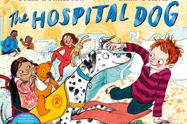 Staff at The Steyning Bookshop have fallen in love with The Hospital Dog, Julia Donaldson's new book