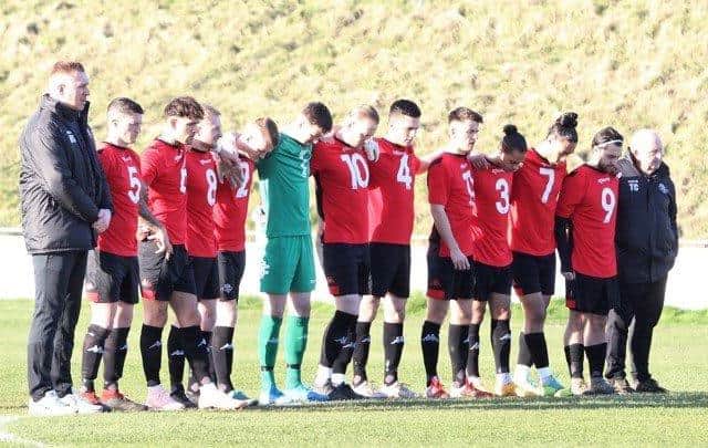 Lewes FC held a minute's silence for Joe