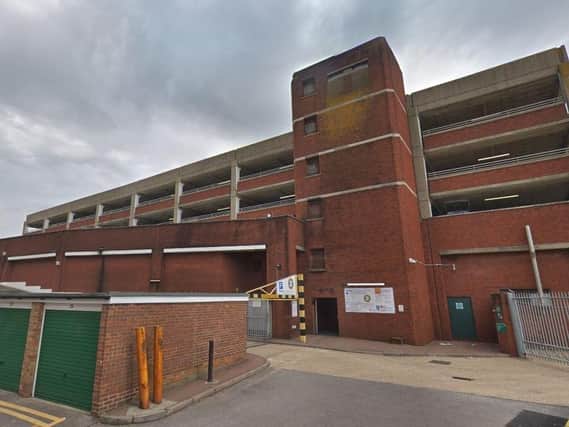 The works at the Fitzleet multi-storey car park will last for nine weeks