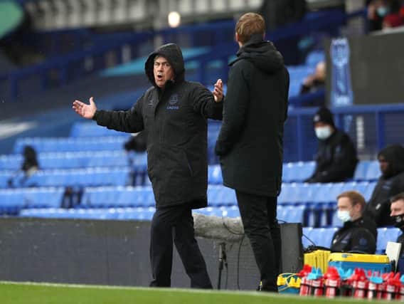 Everton manager Carlo Ancelotti guided his team to another impressive victory