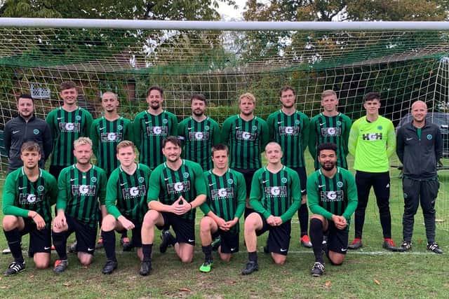The Wisborough Green team line-up
