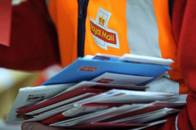 Royal Mail (Photo credit should read ANDY BUCHANAN/AFP via Getty Images) PNL-191120-131231003