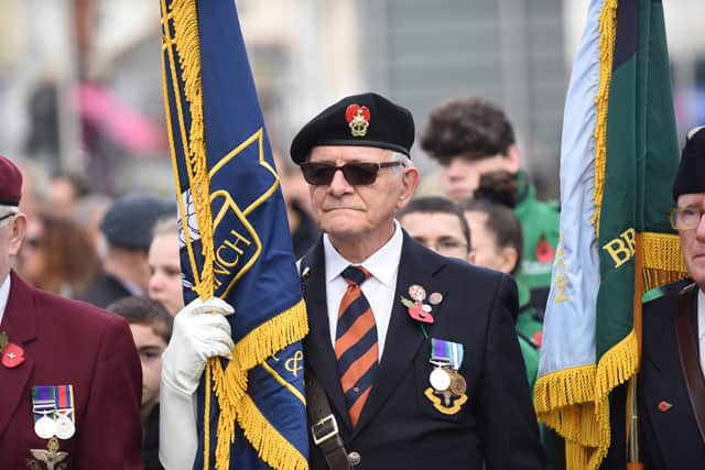 Eastbourne Remembrance Sunday 2019 (Photo by Jon Rigby) SUS-191111-115112008