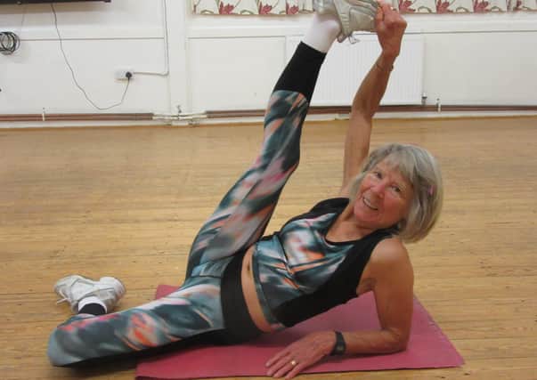 Celia Powis from Worthing still takes five classes a week