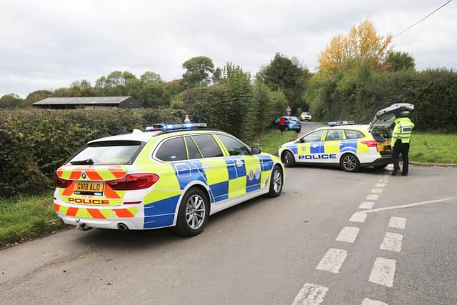 Emergency services at the scene
