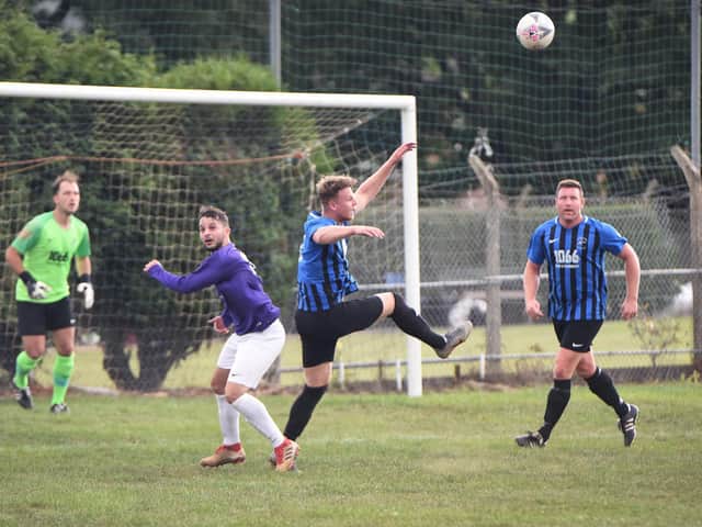 Action from Hollington v Lindfield earlier in the season