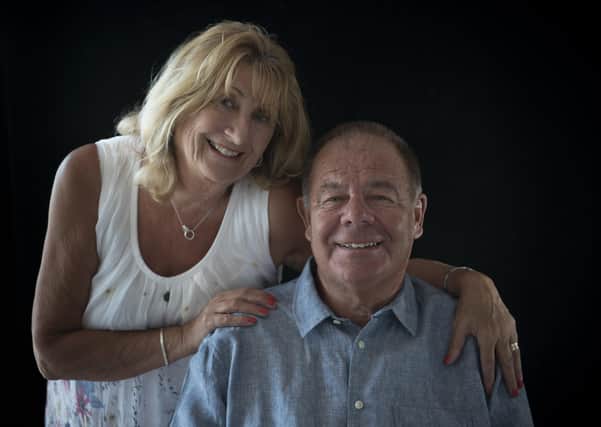 John Albon with his beloved wife Barbara
