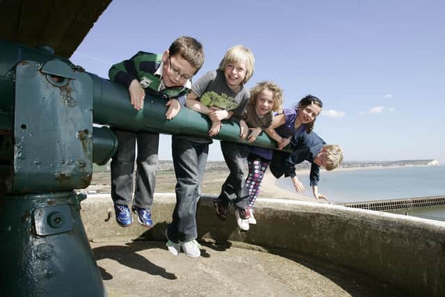 Children playing at Newhaven Fort.


Picture: Southern News & Pictures (SNAP)