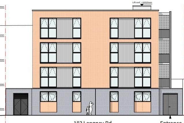 Proposed design of the new modular building