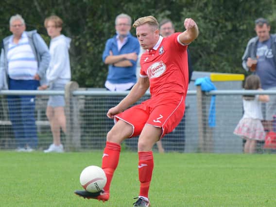 George Brown scored two for Hassocks