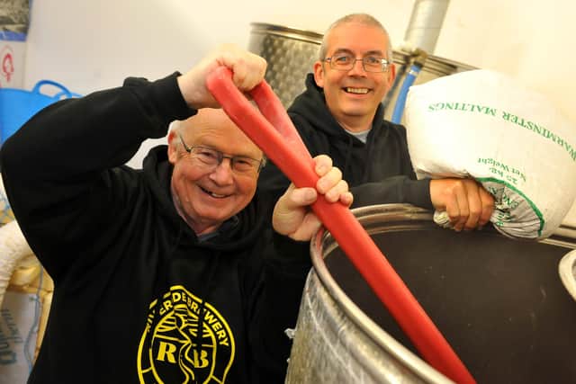 Co-directors Mike Rice and Keith Kempton of Riverside Brewery