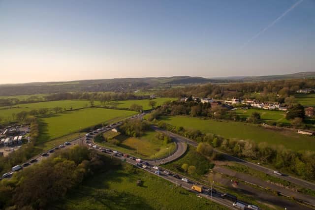 The Crossbush junction on the A27 will form part of the bypass route. Picture: Highways England