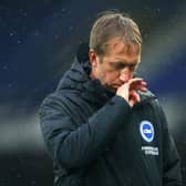 Brighton and Hove Albion head coach Graham Potter