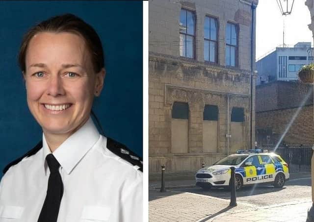 Hastings and Rother district commander Chief Inspector Sarah Godley has outlined her priorities SUS-201015-143643001