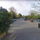 Henfield Library car park (Photo from Google Maps Street View)