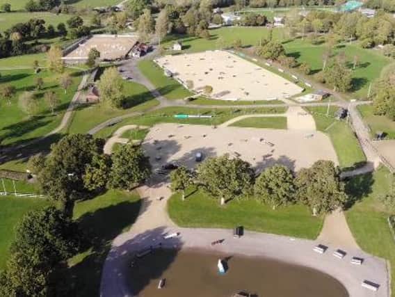 The training facilities at Hickstead