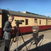 Lewes MP Maria Caulfield visiting Bluebell Railway