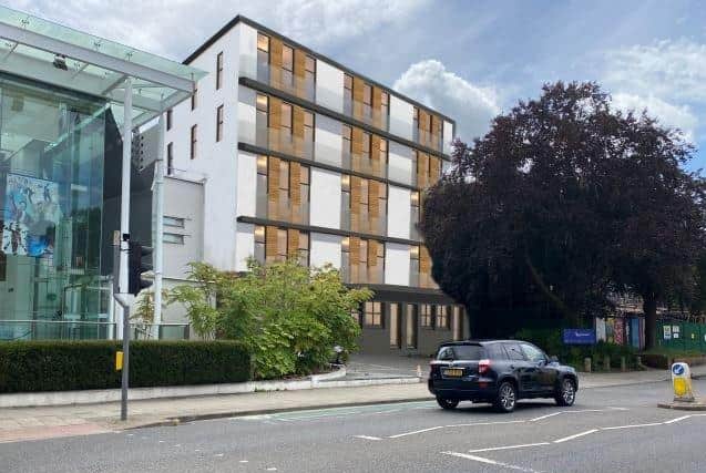 How the new flats at Sussex House in North Road, Horsham, might look