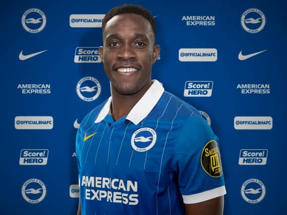 Striker Danny Welbeck could make his first Brighton appearance against West Brom