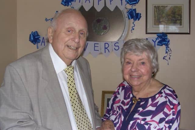 Les and Eileen celebrated their 67th wedding anniversary on March 29