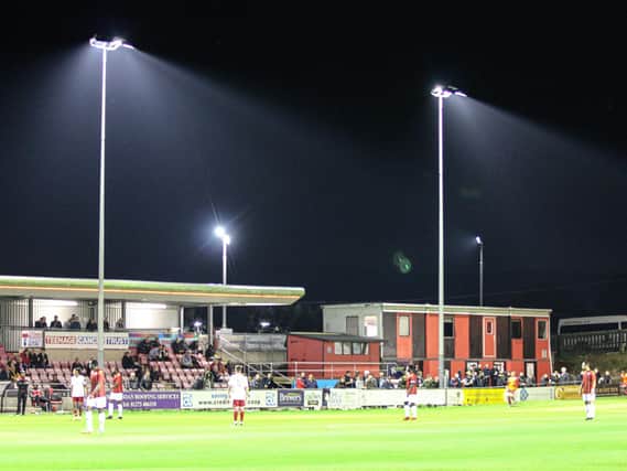 The Dripping Pan under the lights / Picture: James Boyes