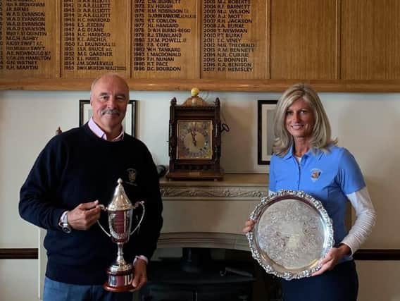 New trophies will help Crowborough Beacon GC celebrate 125 years of golf