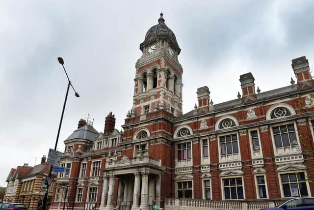 Eastbourne Town Hall (Photo by Jon Rigby) SUS-190425-155043008