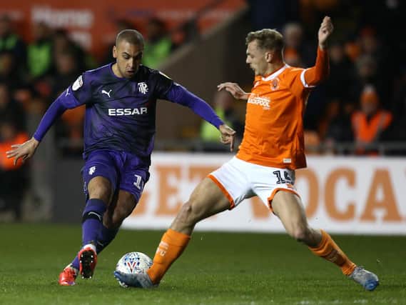 James Vaughan is a danger man for Tranmere / Picture: Getty