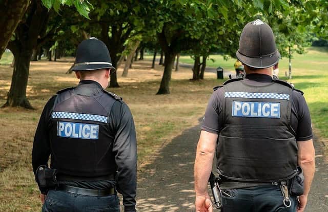 Eastbourne Police - stock photo