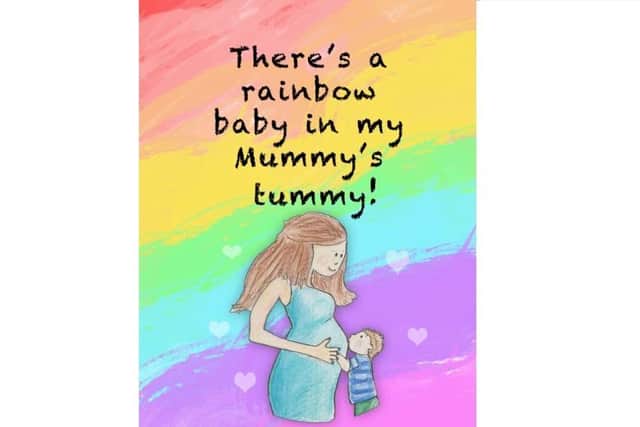 Rainbow baby book