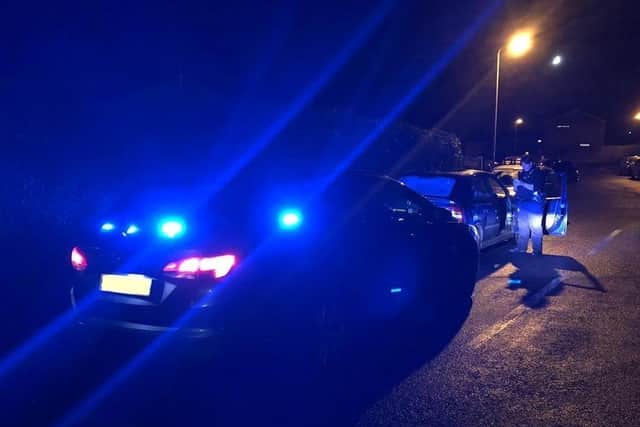 Police arrested four people and issued a dozen warnings as they cracked down on anti-social driving in Wealden