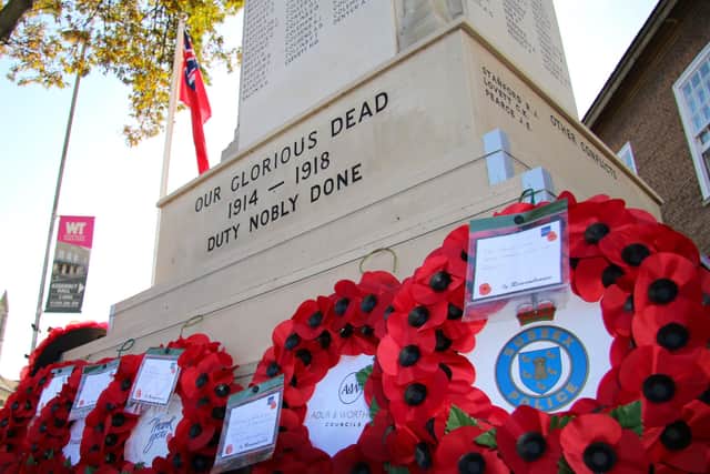 Remembrance in Adur and Worthing will be a little different this year