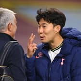 Tottenham’s Son Heung-min has joined the same management agency as Jose Mourinho