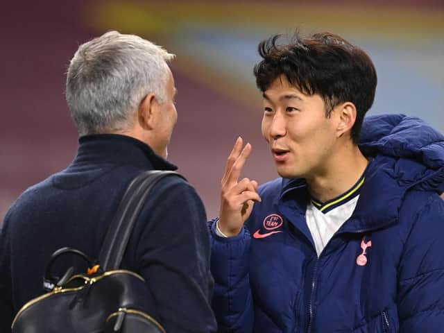 Tottenham’s Son Heung-min has joined the same management agency as Jose Mourinho