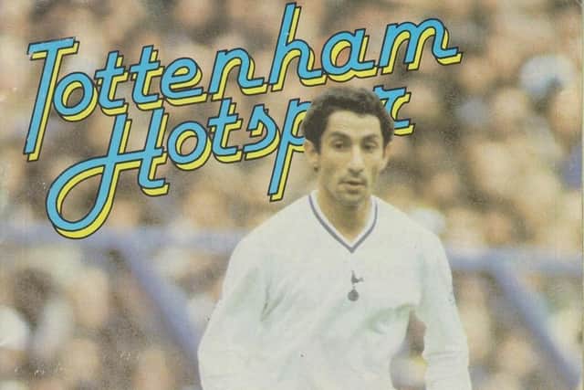 The Tottenham programme cover from October 1981
