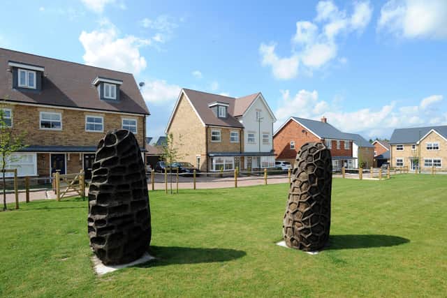The development in Broadbridge Heath