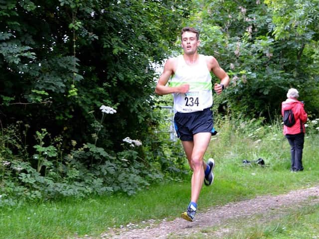 Harry Leleu - pictured in last year's Centurion 5 - has set a new Chi Runners record over 5k / Picture: Lee Hollyer