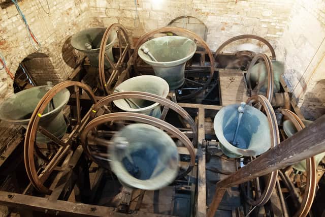The bells of Southover Church in Lewes will ring out for fifteen minutes