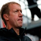 Brighton and Hove Albion head coach Graham Potter heads to Tottenham on Sunday
