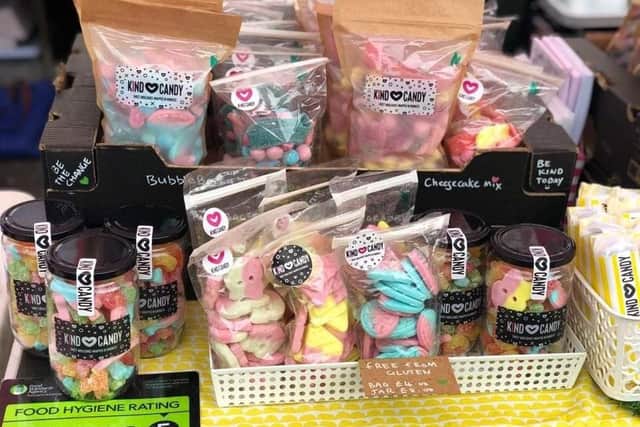 Crawley mum Jodie Mortimer has started a new sweet delivery company called Kind Candy SUS-200211-103433001