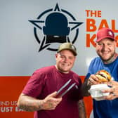 Social media stars, The Bald Builders, AKA Sam Hughes from Bognor Regis and Brad Hanson from Littlehampton, launched their own food truck, The Bald Kitchen