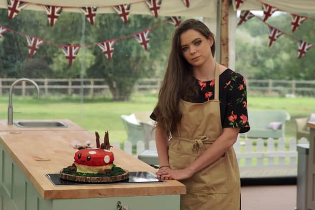 Lottie Bedlow from Littlehampton in episode six of the Great British Bake Off 2020