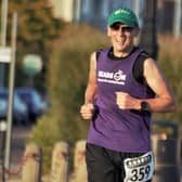 Ian Puttock running for Heads On, the official charity of Sussex Partnership NHS Foundation Trust