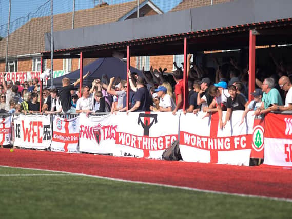 Fans will be keen for Worthing to return to action - and, eventually, return to Woodside Road