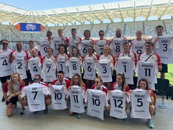 England's Rugby Sevens squads - aiming for Tokyo