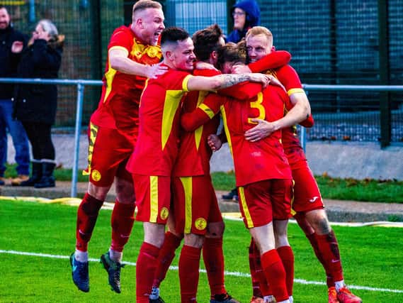 Newhaven have had plenty of goals to celebrate in recent weeks / Picture: Tommy McMillan