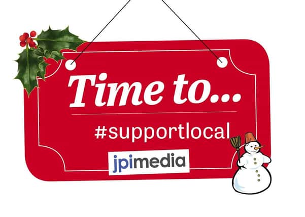 People are being urged to #supportlocal in the run-up to Christmas