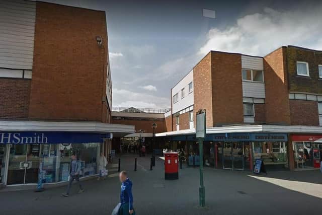 The entrance to the Market Place Shopping Centre in Burgess Hill. 
Picture: Google Street View